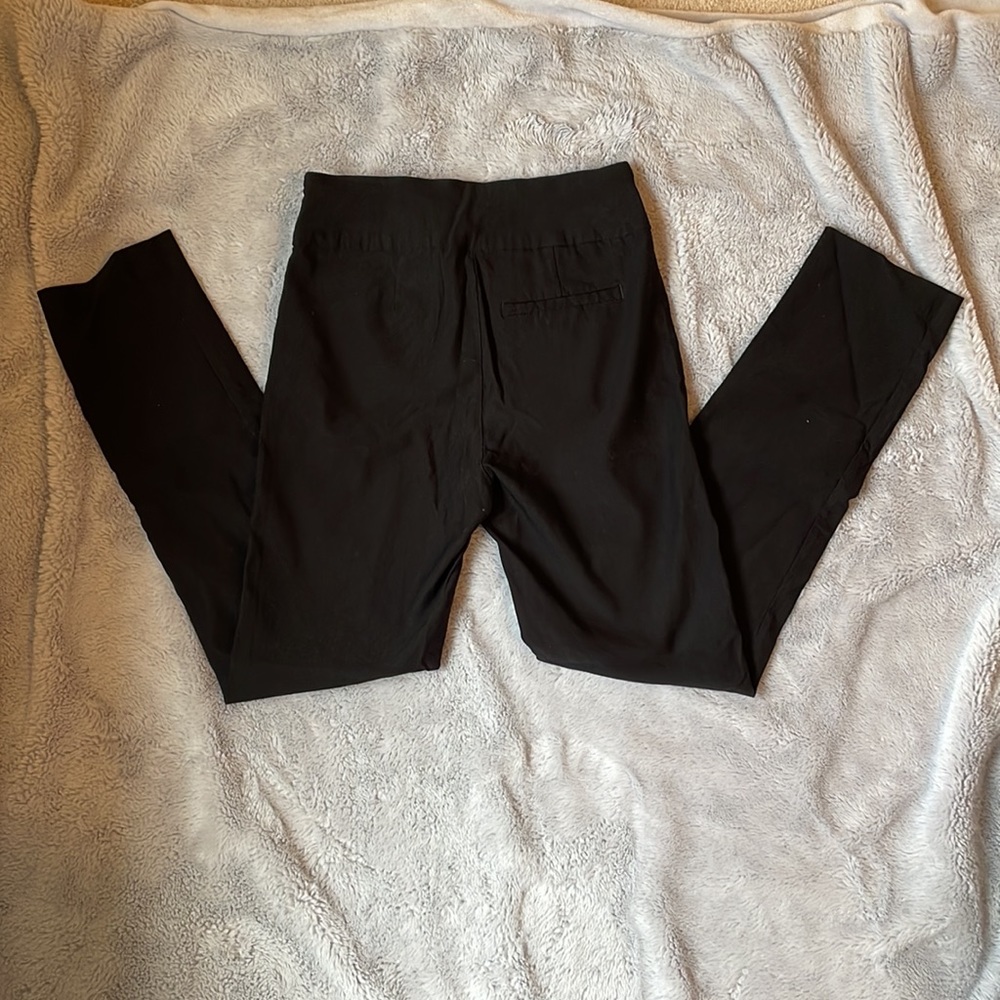 Tribal black skinny pull-on dress pant